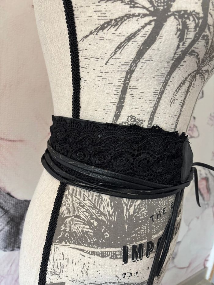 Ceinture femme à nouer - photo numéro 2