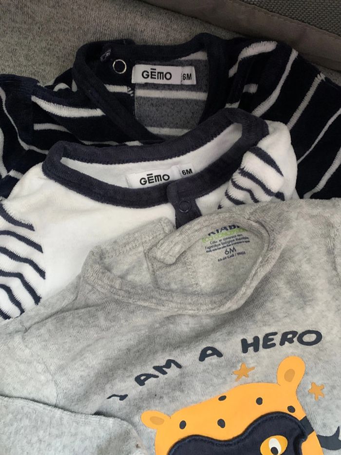 Lot pyjamas garçon - photo numéro 2
