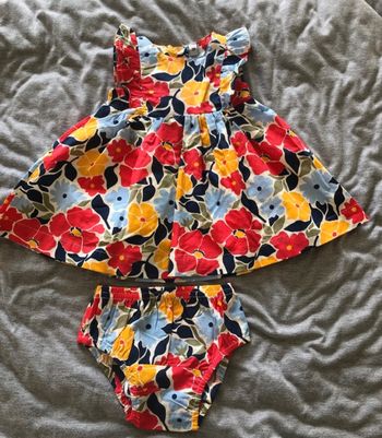 Robe & culotte assortie 3 mois