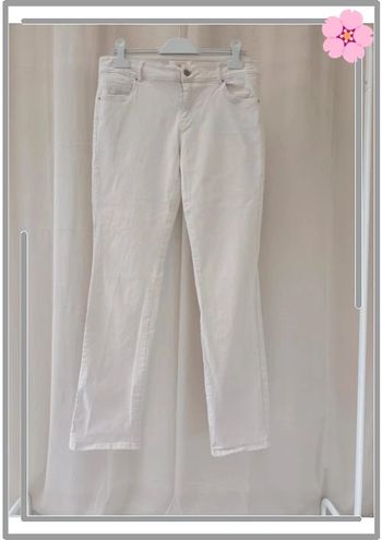 Pantalon beige crème Camaïeu 44