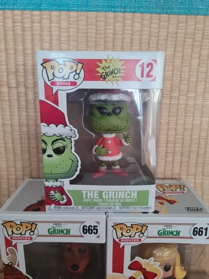 Lot de 3 Pop grinch Max et Cindy-Lou - photo numéro 2