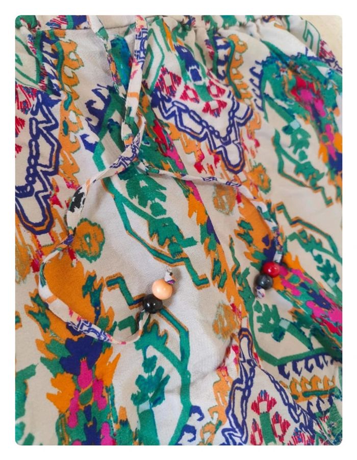 Short léger imprimé Zara neuf - 34 - photo numéro 6