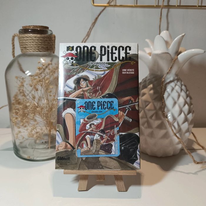 Manga one piece tome 3 + magnet collector