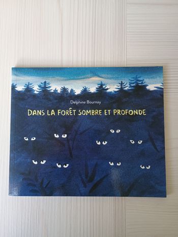 Album jeunesse dans la forêt sombre