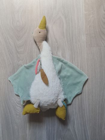 Doudou plat oie olga collection Le Voyage d’Olga moulin roty