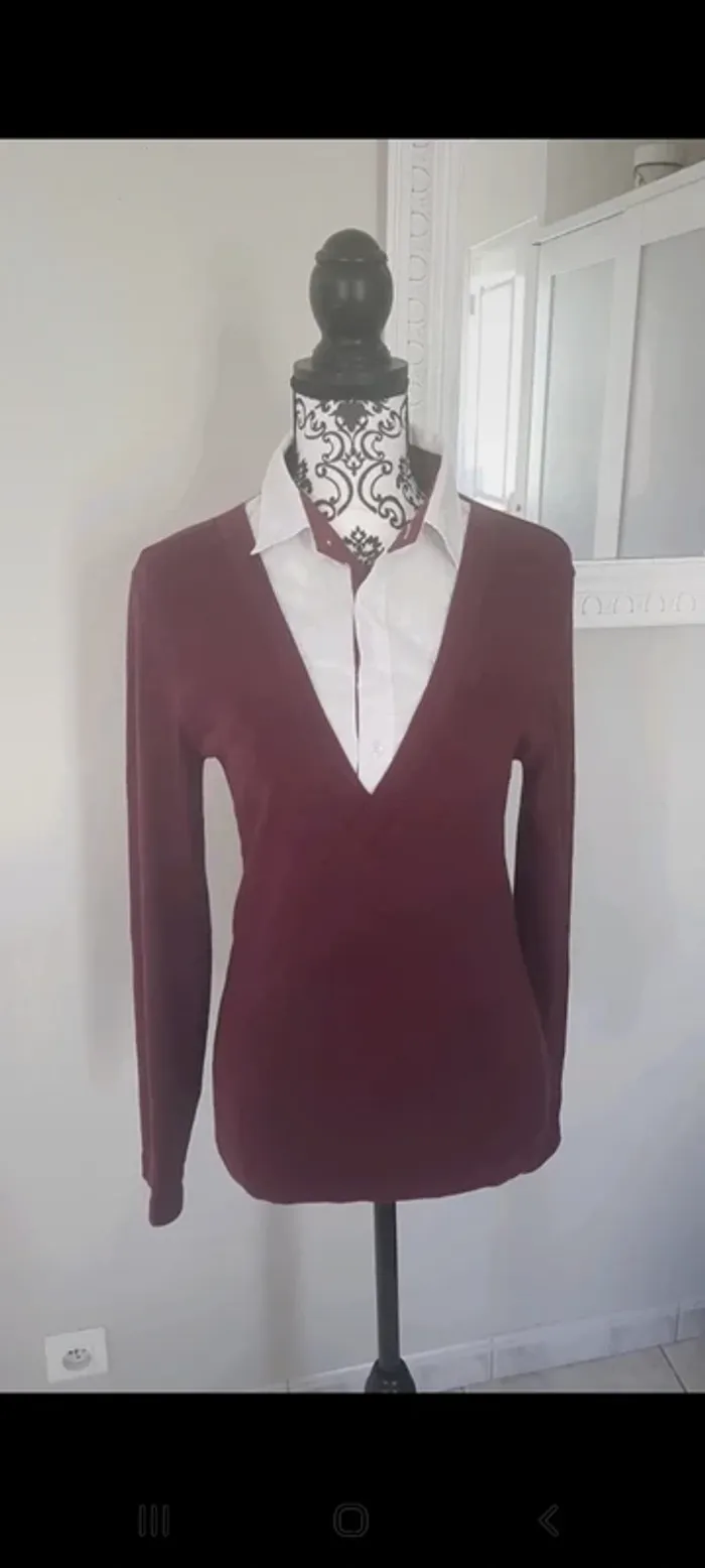 Pull chemise