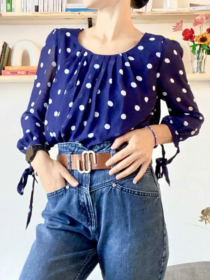 Blouse Amisu en taille S (=36) - Très bon état - photo numéro 4
