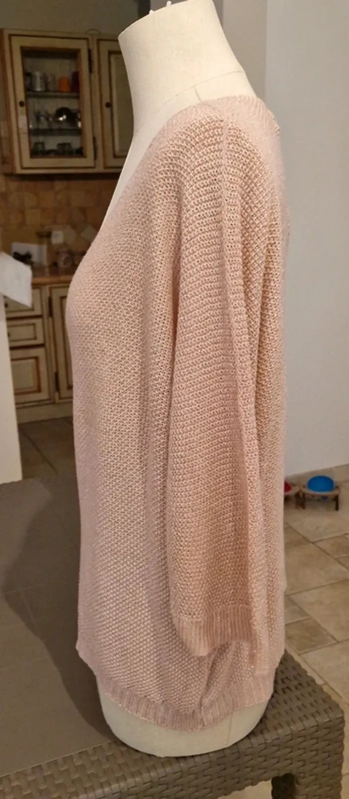Haut maille légère Made in italy neuf avec - photo numéro 10
