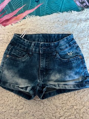 Short fille jean 9 ans