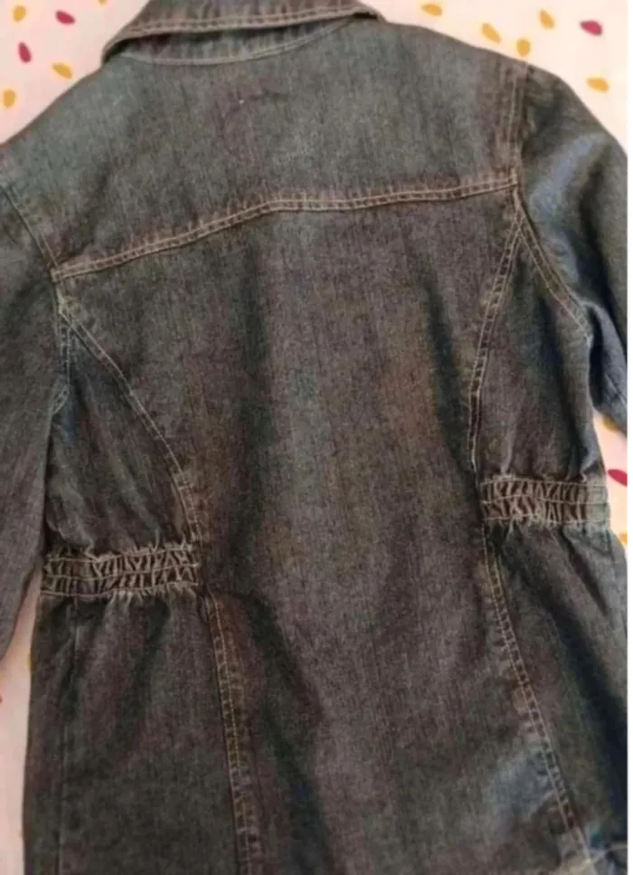Veste en jean sergent major très bon état 8 ans - photo numéro 5