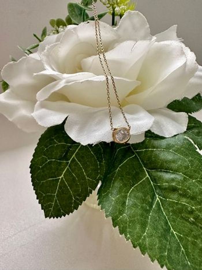 Collier en plaqué or jaune - photo numéro 4