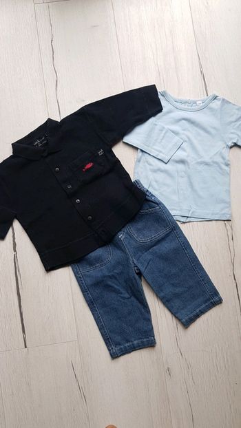Ensemble 3 pièces garçon 6mois