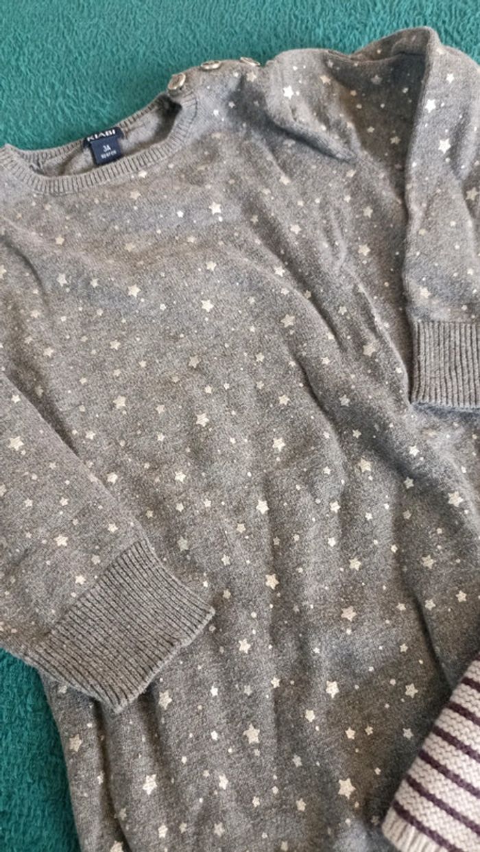 Lot de 2 robes pull - photo numéro 2