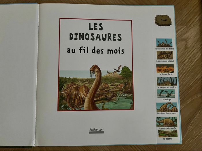 Les dinosaures au fil des mois - photo numéro 2