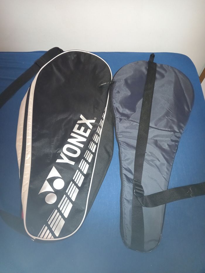 2 sacs raquette de tennis yonex et artengo - photo numéro 5