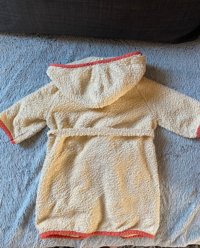Peignoir bain bébé Sucre d’Orge 12mois - photo numéro 2