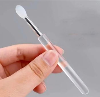 🪷 Pinceau maquillage avec embout en silicone - Neuf ⭐