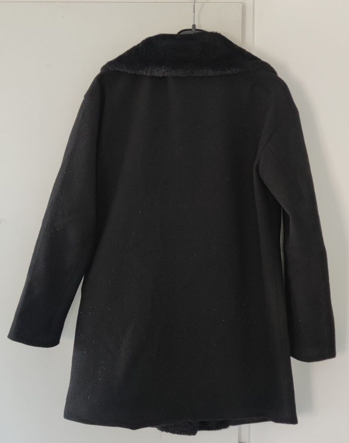 Manteau marque Villa taille 36 noir femme - très bon état - photo numéro 6
