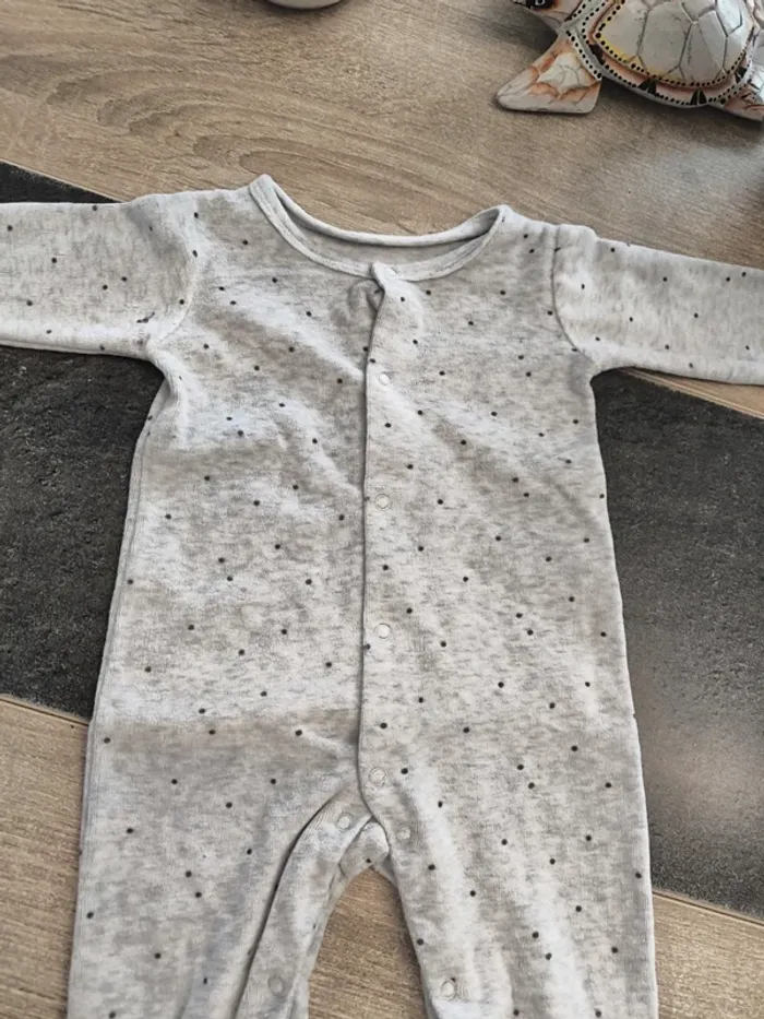 Pyjama hiver garçon 9 mois Chocolatine - photo numéro 6