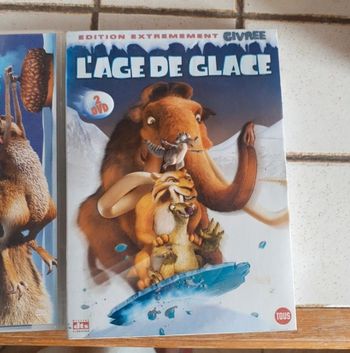 Lots de trois films l age de Glace 