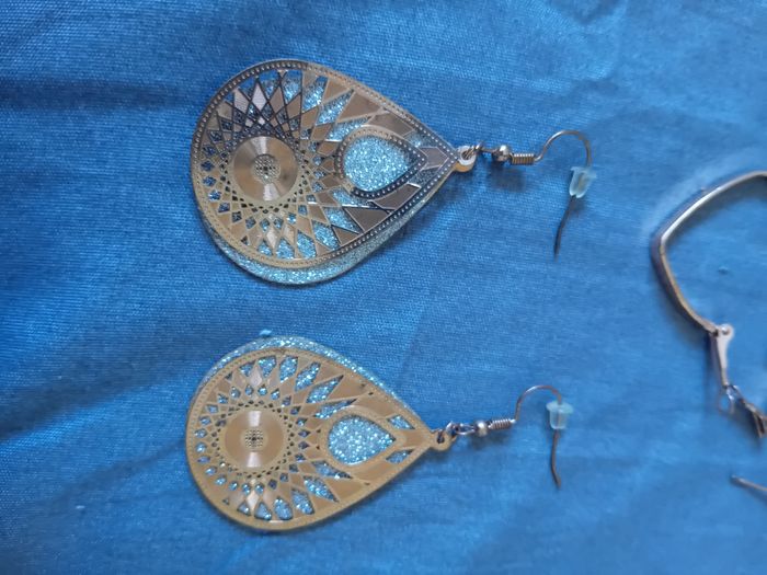 Lot de 4 paires de boucles d oreilles - photo numéro 2