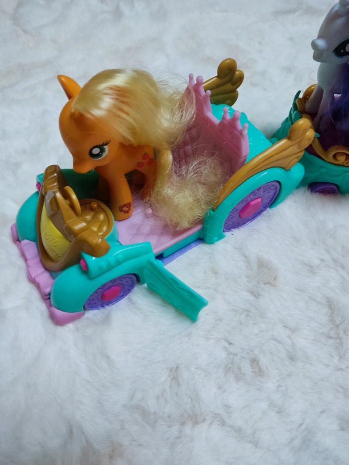 🦄carosse My Little Pony princesse et 2 poneys 🦄 - photo numéro 7
