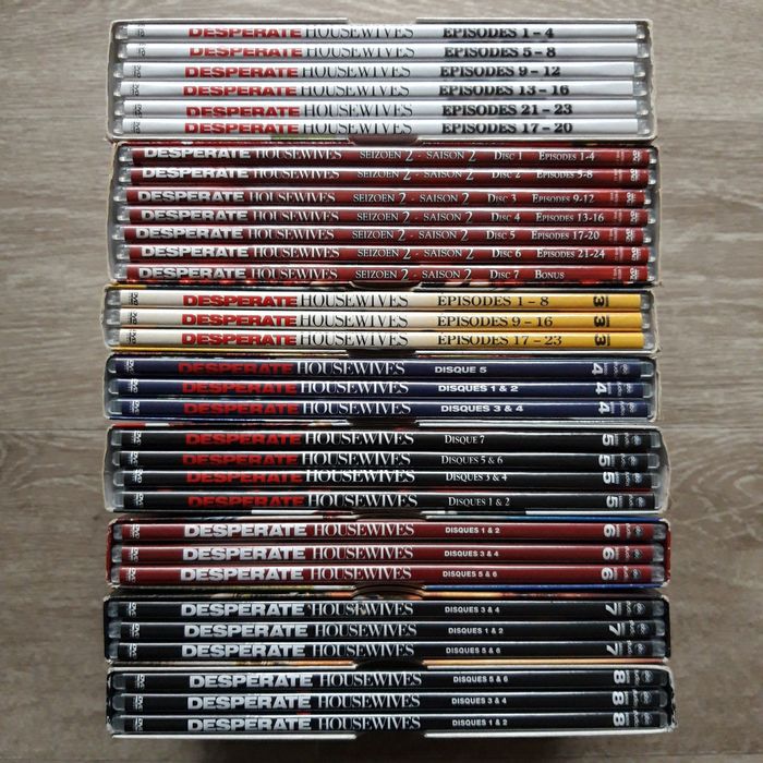 Intégrale 49 DVD de la série Desperate Housewives - photo numéro 6