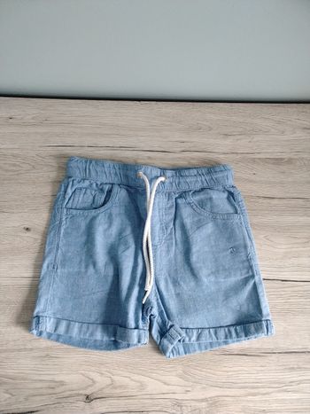 Short jean souple fille 8 ans 
