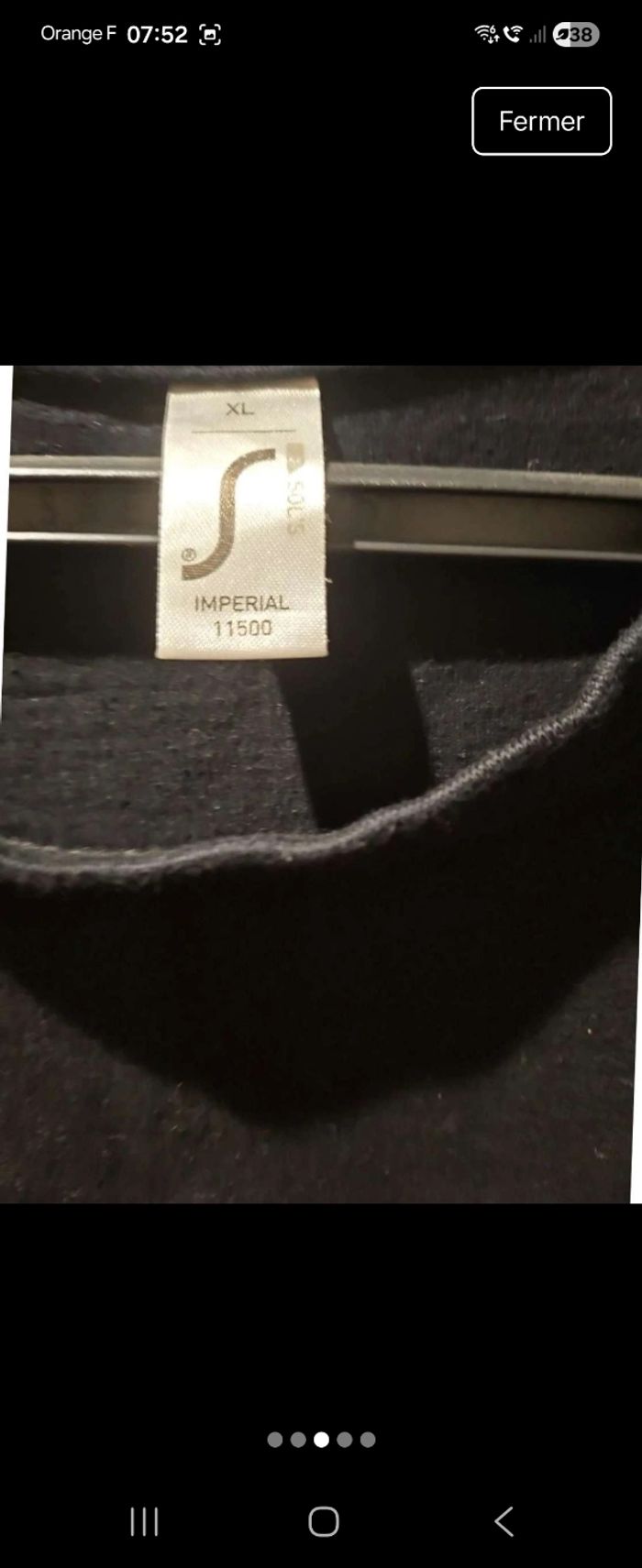 T shirt motard imperial - photo numéro 3