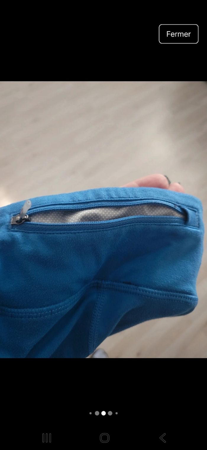 Legging sport Nike bleu taille M - photo numéro 6