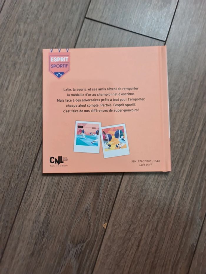 Livre enfant Les épreuves d'escrime - photo numéro 2