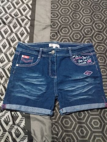Short en jean