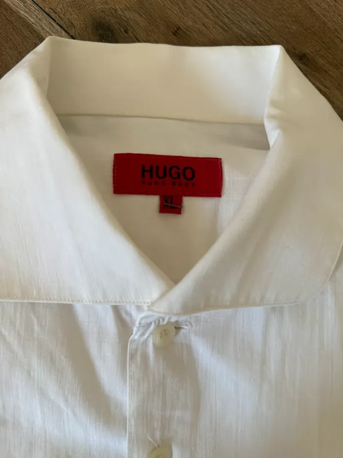 Chemise Hugo Boss blanche – Taille XL - photo numéro 4