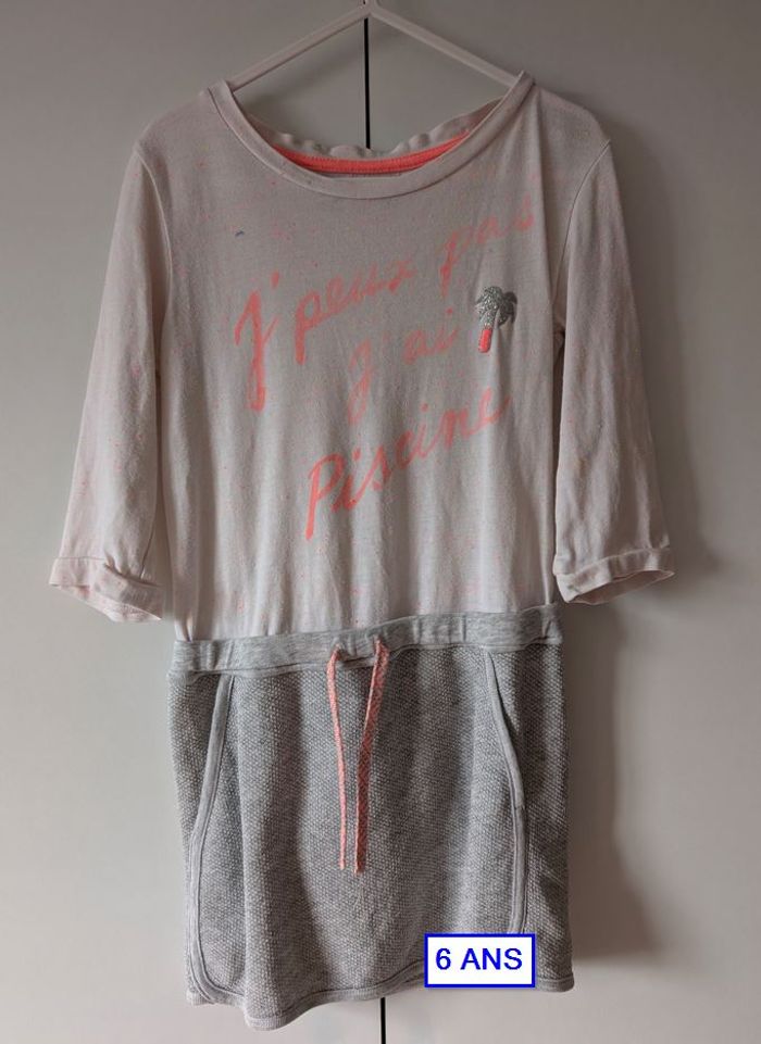 Robe 6 ans , Robe Catimini 6 ans, robe été 6 ans