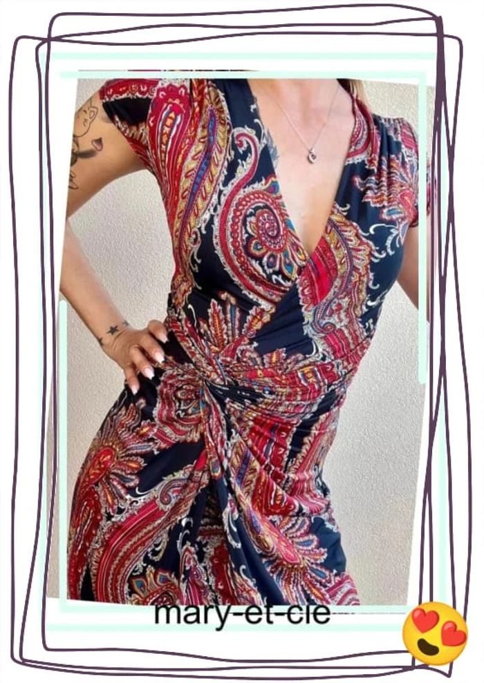 SOLDÉ - Robe fluide taille 38 - Morgan - photo numéro 7