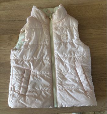 Veste sans manches bébé fille 