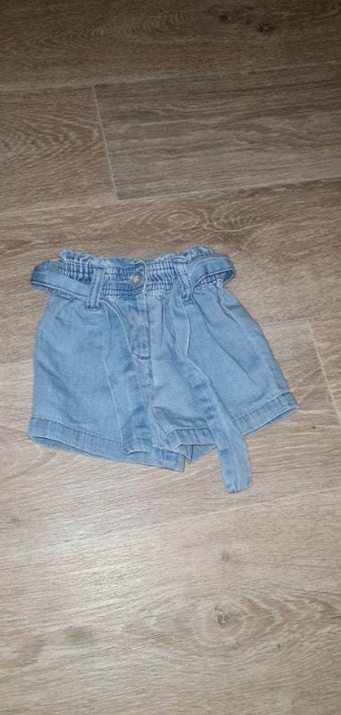 Short en jean
