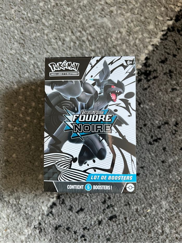 Bundle Pokémon écarlate et violet foudre noire - neuf et scellé - photo numéro 2