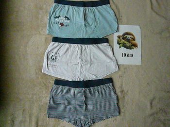Lot de 3 boxers Taille 10-12 ans (n°2)