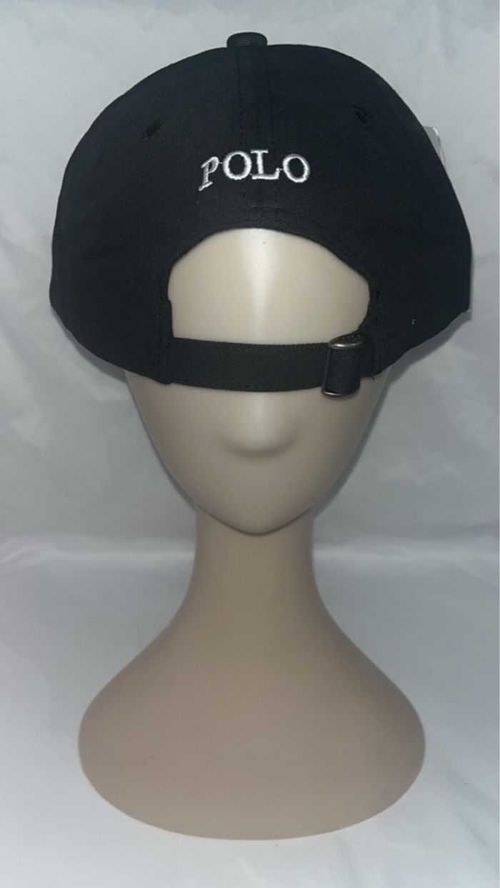 Casquette Ralph Lauren neuf noir - photo numéro 4