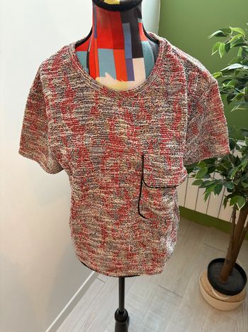 Blouse à manches courtes Zara Taille 38