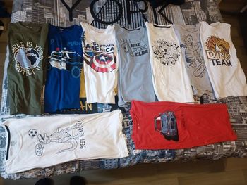 Lot tee-shirts manches longues