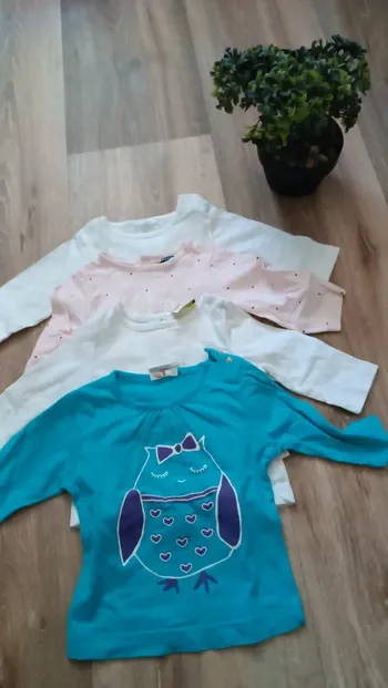 Lot 4 tee-shirts ML