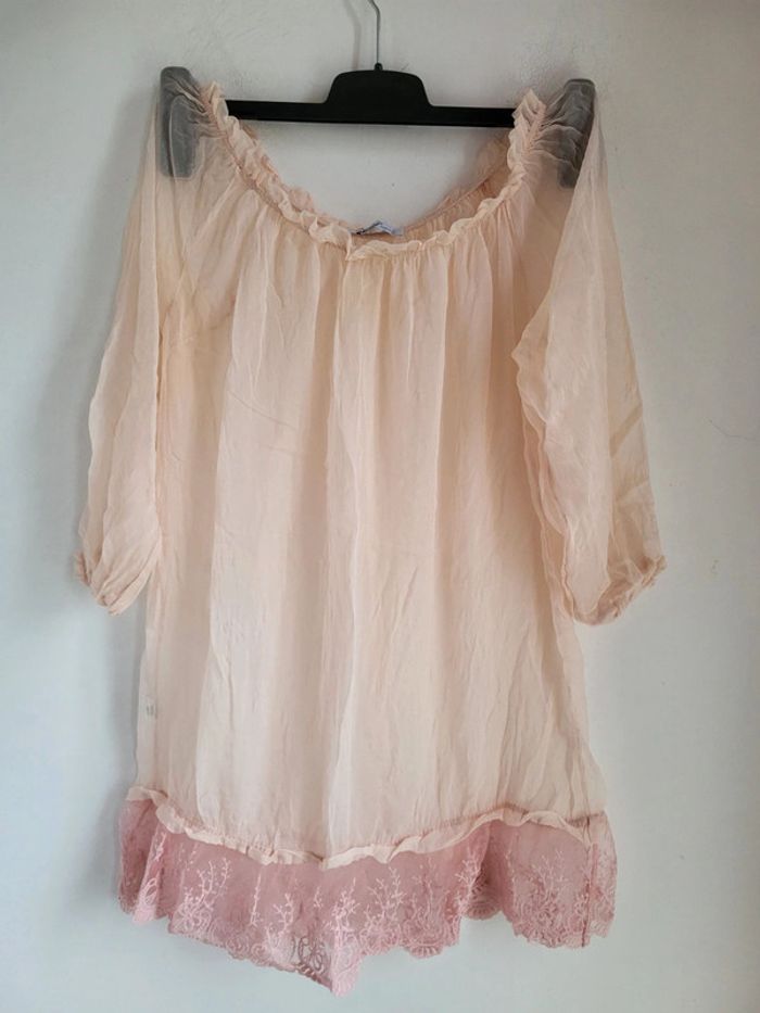 Blouse transparente