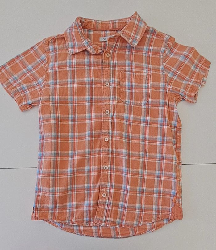 Chemise manches courtes Okaidi 10 ans