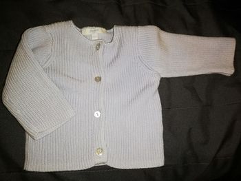 Magnifique gilet jacadi bleu