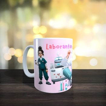 Mug humour laborantine 