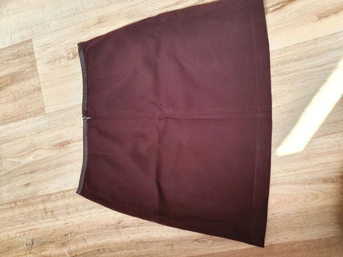 Jupe bordeaux - photo numéro 2