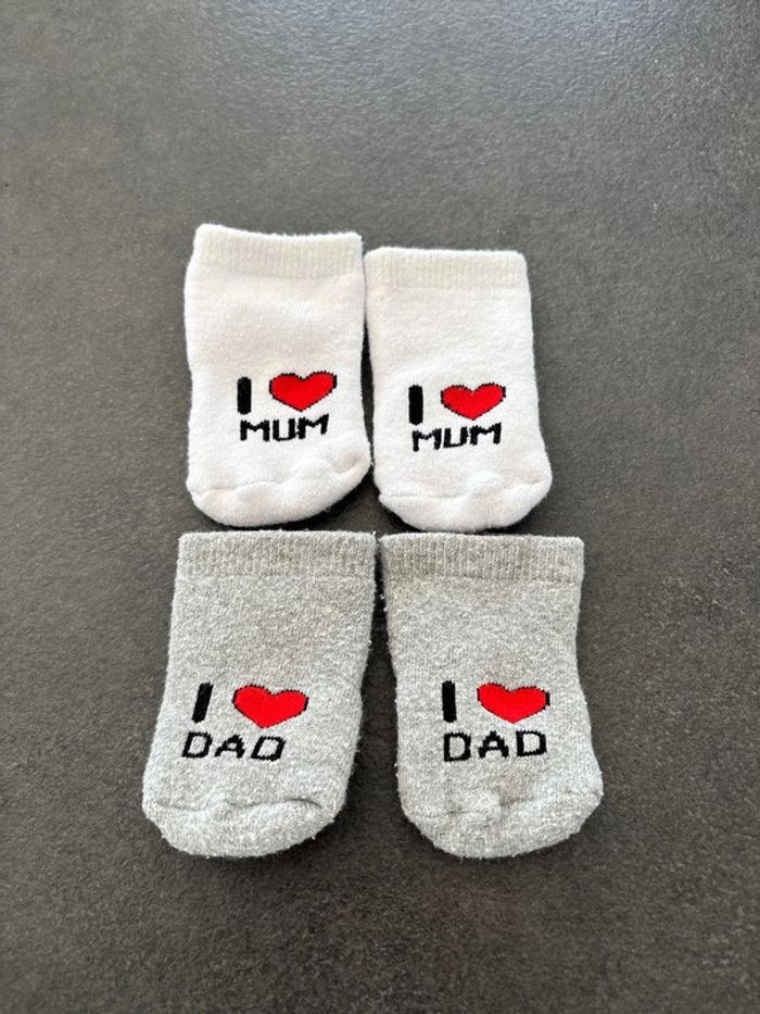 Chaussettes 0/6 mois