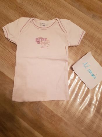 T shirt bébé fille 1 an